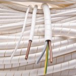 מאגד כבלים (לפלף) תעשייתי לבן - קוטר חיצוני 3MM - גליל 50 מטר