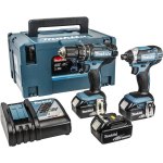 קיט מברגות מקצועית נטענות MAKITA DLX2131MJ1 - 18V