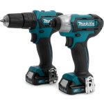 קיט מברגות מקצועית נטענות MAKITA CLX228AJ - 12V