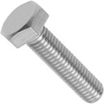 ברגים מפלדה - ראש שטוח - בוקסה - M5 X 20MM