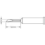 ראש לידית מלחם - METCAL GT6-KN0050S - KNIFE 5MM