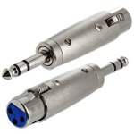 מתאם XLR SOCKET - PL PLUG