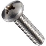 ברגים מפלדה - ראש עגול - פיליפס - M2 X 6MM