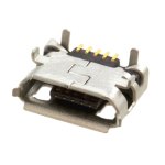 שקע (USB2.0 (MICRO B זוויתי למעגל מודפס