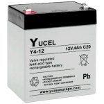 מצבר עופרת נטען - YUCEL Y4-12 - 12V 4AH