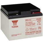 מצבר עופרת נטען - YUASA NP24-12I - 12V 24AH