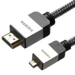 כבל זכר/זכר PRO SIGNAL - 4K UHD MICRO HDMI 1.5M