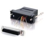 מתאם תקשורת - (RJ45 (F) ~ DB25 (F