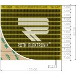 לוח פסי מגעים SMD נדבקים - PITCH 1.27MM