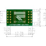 לוח מתאם לרכיבי SOIC-20W ~ DIP - SMD