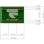 לוח מתאם לרכיבי TSSOP-56 ~ DIP - SMD