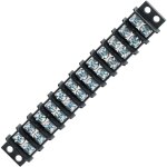 מחבר 12WAY , 22AWG ~ 10AWG - TERMINAL BLOCK BARRIER