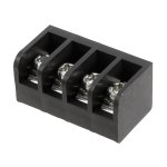 מחבר - TERMINAL BLOCK - BARRIER - 4POS / 16AWG