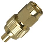 מתאם קואקסיאלי - SMA PLUG - MCX SOCKET