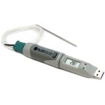 אוגר נתונים - טמפרטורה , 32510 זכרונות , LASCAR EL-USB-TC-LCD