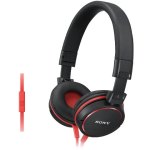 אוזניות HI-FI עם דיבורית - SONY MDR-ZX610AP RED