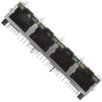 מחבר מסוכך RJ45 - נקבה למעגל מודפס - RJHSE-5381-05 - CAT5E