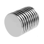 חבילת מטבעות מגנטיים - DURATOOL - 8MM X 3MM