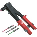 אקדח ניטים מקצועי עם שלוש פיות - CK TOOLS T3820AS KIT