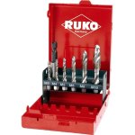 סט 6 מברזי מכונה קודחים - RUKO 270020 - COMBINED MACHINE TAP