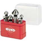 סט 6 שקענים ידניים 90° - RUKO A102156 - HSS