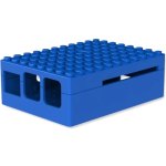 קופסת זיווד PI-BLOX כחולה עבור RASPBERRY PI 2