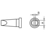 ראש למלחם - WELLER LT-C - 3.2MM CHISEL