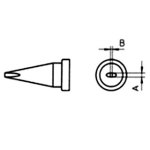 ראש למלחם - WELLER LT-H - 0.8MM CHISEL