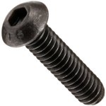 ברגים מפלדה - BUTTON - ראש אלן - M3 X 8MM