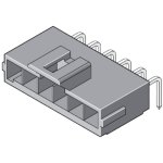 מחבר MOLEX למעגל מודפס - סדרת ULTRA-FIT - זכר 3 מגעים