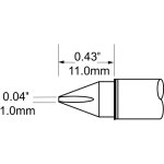 ראש לידית מלחם - METCAL SFV-CH10 - CHISEL 1MM