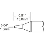 ראש לידית מלחם - METCAL SFV-CNL10 - CONICAL 1MM