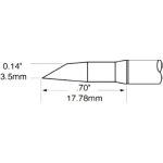 ראש לידית מלחם - METCAL SFP-DRH35 - HOOF 3.5MM