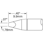 ראש לידית מלחם - METCAL SSC-737A - CHISEL 1.78MM