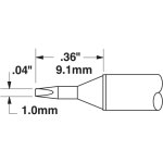 ראש לידית מלחם - METCAL STTC-025 - CHISEL 1MM