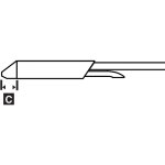 ראש לידית מלחם - METCAL STDC-103 - STANDARD 0.76MM