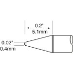 ראש לידית מלחם - METCAL UFTC-7CN04 - CONICAL 0.4MM