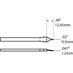 ראש לידית מלחם - METCAL TACT-601 - POINT 0.5MM