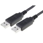 כבל USB NMC-2.5M , NULL MODEM USB