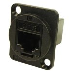 מתאם לפנל - RJ45 CAT5E UTP (F) ~ RJ45 CAT5E UTP (F) - CSK