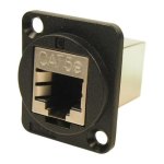 מתאם לפנל - RJ45 CAT5E FTP (F) ~ RJ45 CAT5E FTP (F) - CSK