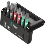 סט ביטים מקצועי - 6 יחידות - WERA MINI CHECK IMP DC 50