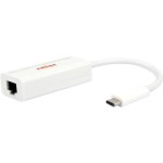 כבל מתאם - USB3.1 TYPE C ~ ETHERNET GIGABIT