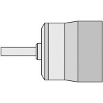 פיה לתחנת אוויר חם דיגיטלית - WELLER TNR 25 - ROUND 2.5MM