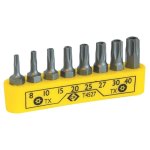 סט ביטים מקצועי למברגה - 8 יחידות - CK TOOLS T4527