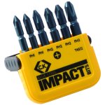 סט ביטים מקצועי למברגה - 6 יחידות - CK TOOLS T4512