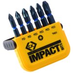 סט ביטים מקצועי למברגה - 6 יחידות - CK TOOLS T4511