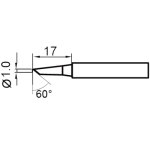 ראש למלחם - 1.0MM ANGLED CHISEL