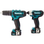 קיט מברגות מקצועית נטענות MAKITA CLX202AJ - 10.8V