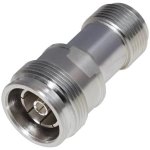 מתאם קואקסיאלי - DIN 4.3-10 SOCKET - N TYPE SOCKET